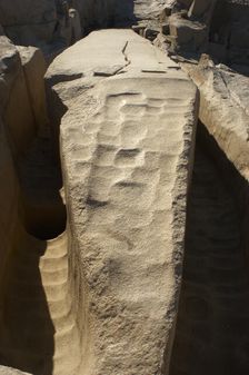 The unfinished obelisk, Aswan, Egypt, 2003. Creator: Unknown
