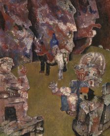 The Unknown Temple, 1929. Creator: Frits van den Berghe