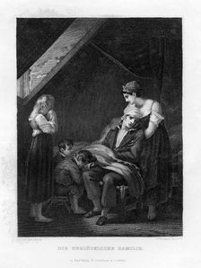 The Unhappy Family c1833. Creator: Unknown