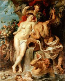 The Union of Earth and Water, (Antwerp and the Scheldt), 1618. Creators: Peter Paul Rubens, Frans Snyders