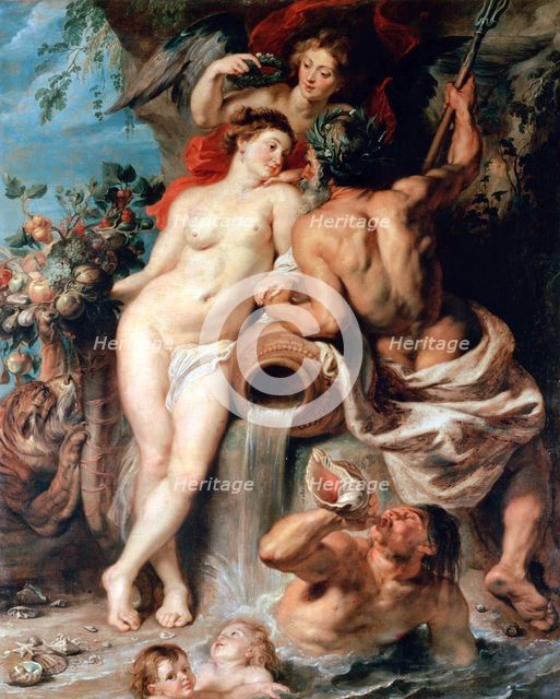 'The Union of Earth and Water (Antwerp and the Scheldt)', c1618.  Artist: Peter Paul Rubens