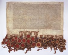 The Union of Lublin, 1569. Artist: Historical Document
