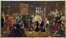 The Union of Lublin, 1869. Artist: Matejko, Jan Alojzy (1838-1893)