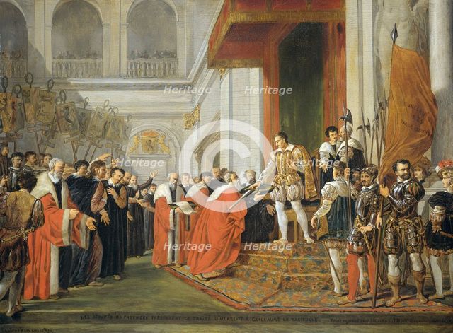 The Union of Utrecht, 1815-1830. Creator: Joseph Denis Odevaere.