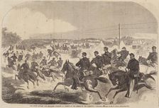 The Union Cavalry and Artillery Starting in Pursuit of the Rebels up the Yorktown..., published 1862 Creator: Winslow Homer