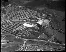 The Union Cotton Mills, Firth Shed and environs, Skipton, North Yorkshire, c1930s. Creator: Arthur William Hobart