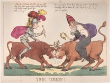 The Union, January 1, 1801., January 1, 1801. Creator: Thomas Rowlandson