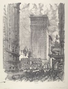 The Union League, 1912. Creator: Joseph Pennell