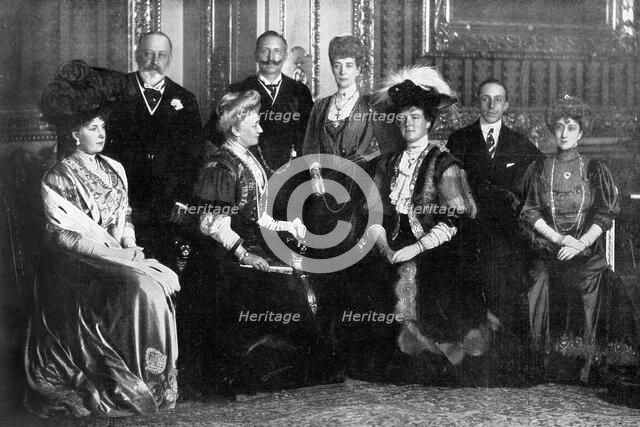 'The Unique and Imperial Royal Gathering at Windsor', 1910. Artist: Unknown