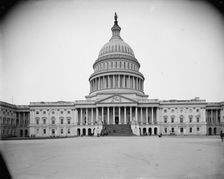 The United States Capitol, central part of bldg., Washington, D.C., 1902. Creator: Unknown