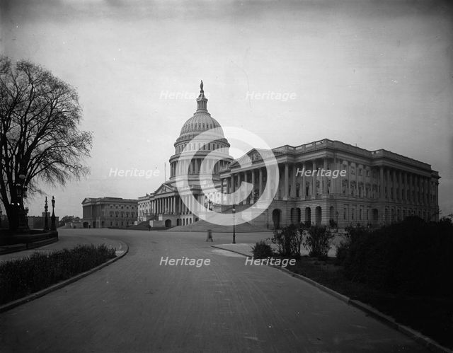 The United States Capitol from Northeast, Washington, D.C., between 1880 and 1897. Creator: William H. Jackson.