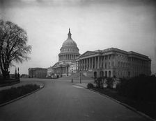 The United States Capitol from Northeast, Washington, D.C., between 1880 and 1897. Creator: William H. Jackson