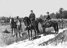'The United States Army: Field Dress of the Officers and Men. 1891. Creator: Rufus Fairchild Zogbaum