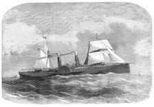 The United States New Mail Steam-Ship "Adriatic", 1857. Creator: Unknown