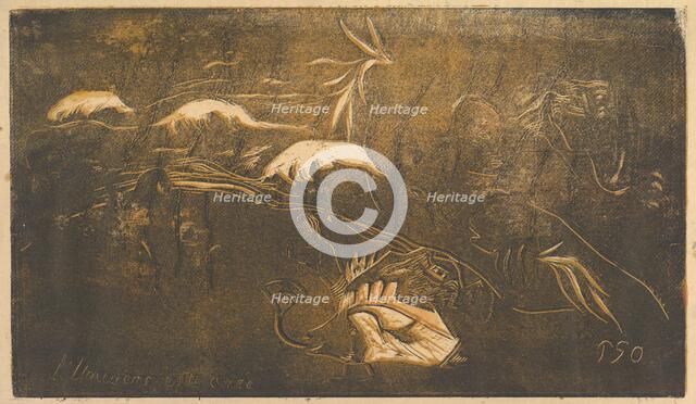 The Universe Is Created, 1893-94. Creator: Paul Gauguin.