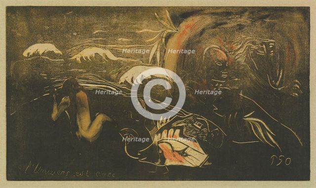 The Universe is Created (L'Univers est créé), c. 1894. Creator: Paul Gauguin.