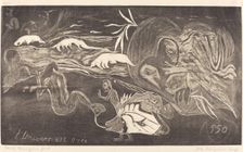 The Universe is Created (L'Univers est cree), c. 1894. Creator: Paul Gauguin