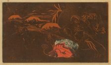 The Universe is Created (L'Univers est cree), c. 1894. Creator: Paul Gauguin