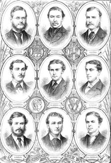 The Universities Boat-Race, 1871. Creator: Unknown