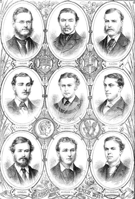 The Universities Boat-Race, 1871. Creator: Unknown.