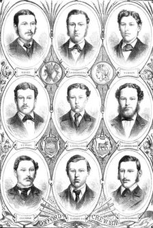 The Universities Boat-Race, 1871. Creator: Unknown