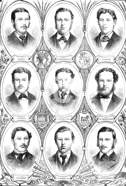 The Universities Boat-Race, 1871. Creator: Unknown.