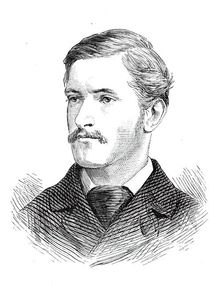 The Universities Boat-Race, the Oxford Crew: 7. H. P. Marriott, Brasenose, 1876. Creator: Unknown