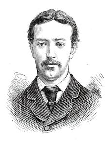 The Universities Boat-Race, the Oxford Crew: H. M. Courtney, Pembroke (Bow), 1876. Creator: Unknown