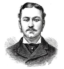 The Universities Boat-Race, the Oxford Crew: T.C. Edwardes-Moss, Brasenose, (Stroke), 1876. Creator: Unknown