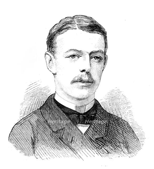 The Universities' Boat-Race: the Cambridge crew, 1881.  Creator: Unknown.