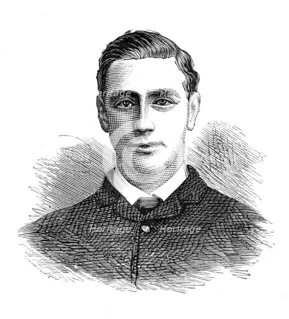 The Universities' Boat-Race: the Cambridge crew, 1881.  Creator: Unknown.