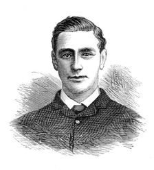 The Universities Boat-Race: the Cambridge crew, 1881. Creator: Unknown