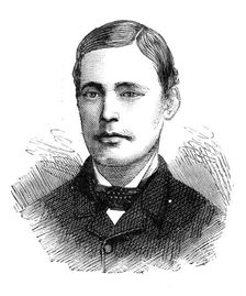 The Universities Boat-Race: the Cambridge crew, 1881. Creator: Unknown