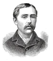 The Universities Boat-Race, the Cambridge Crew: 2. T. W. Lewis, Caius, 1876. Creator: Unknown