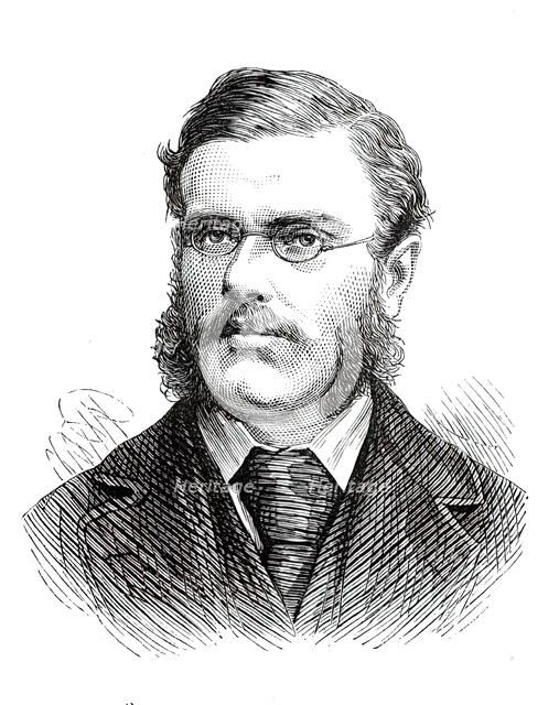 The Universities' Boat-Race, the Cambridge Crew: 3. W. B. Close, First Trinity, 1876. Creator: Unknown.