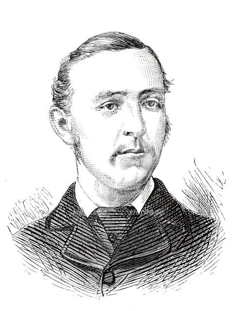 The Universities' Boat-Race, the Cambridge Crew: 4. C. Gurdon, Jesus, 1876. Creator: Unknown.