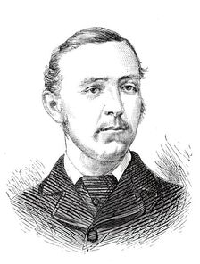 The Universities Boat-Race, the Cambridge Crew: 4. C. Gurdon, Jesus, 1876. Creator: Unknown