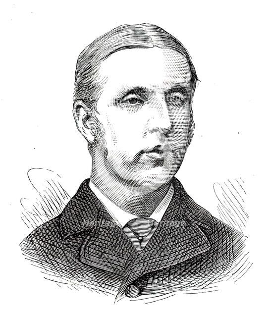 The Universities' Boat-Race, the Cambridge Crew: 6. T. E. Hockin, Jesus, 1876. Creator: Unknown.