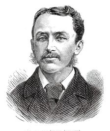 The Universities Boat-Race, the Cambridge Crew: C. D. Shafto, Jesus (Stroke), 1876. Creator: Unknown