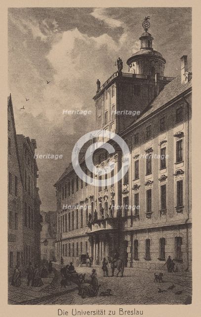 The University of Breslau. Artist: Anonymous 