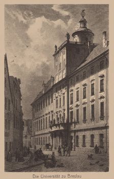 The University of Breslau. Artist: Anonymous