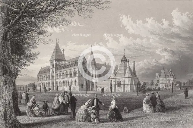The University Museum: Oxford almanack for 1860. Artist: John Le Keux.