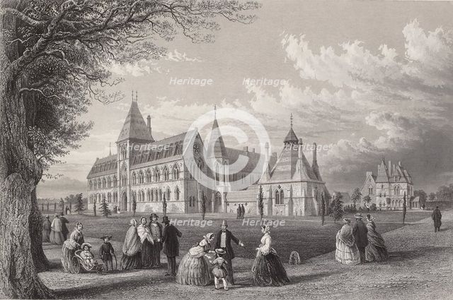 The University Museum: Oxford almanack for 1860. Artist: John Le Keux.