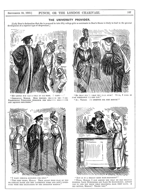 'The University Provider', 1913. Artist: Unknown