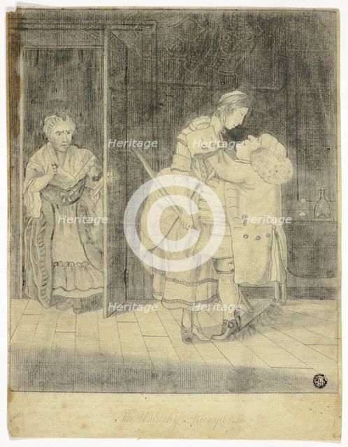 The Unlucky Attempt, n.d. Creator: Thomas Parr.