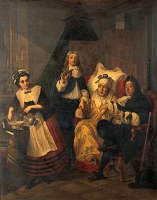 The unwilling patient. Creator: Abraham Solomon