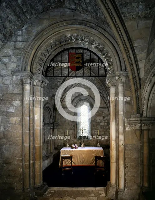 The Upper Chapel at Dover Castle, Kent, 1997. Artist: J Richards