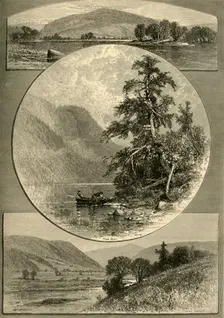 The Upper Delaware 1874. Creator: W.H. Morse