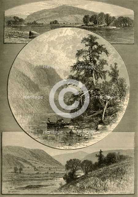 'The Upper Delaware', 1874.  Creator: W.H. Morse.
