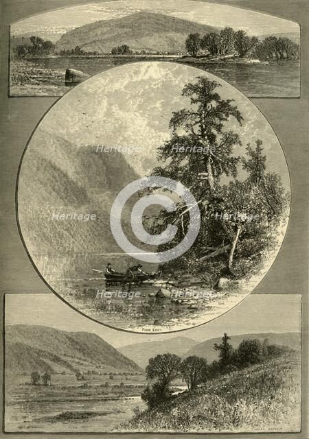 'The Upper Delaware', 1874.  Creator: W.H. Morse.